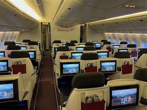 Impressions Of Austrian Airlines’ 777 Business Class.